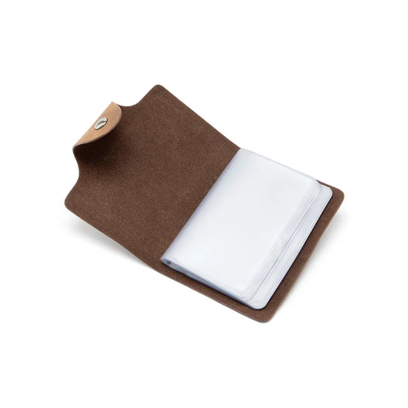 MashaLanti Microfiber Document Wallet Card Holders Regular Men's Coffee-5