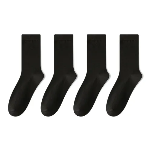 Moremoli Mid Calf Socks Men's 4 Pack