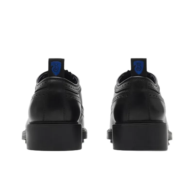 Burberry Dress Shoes Men's Black-4