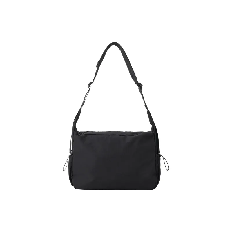 Lee Nylon Messenger Bag, Shoulder Bag, Crossbody Bag Regular Men's Black-1