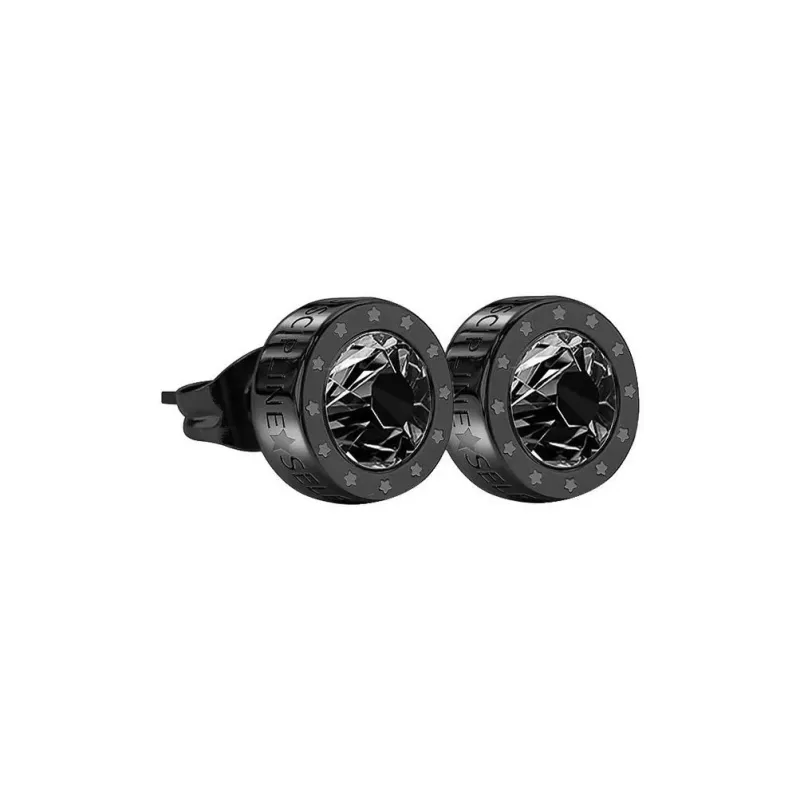 GUDUD 925 Silver Mohsunnite Stud Earrings Unisex-3