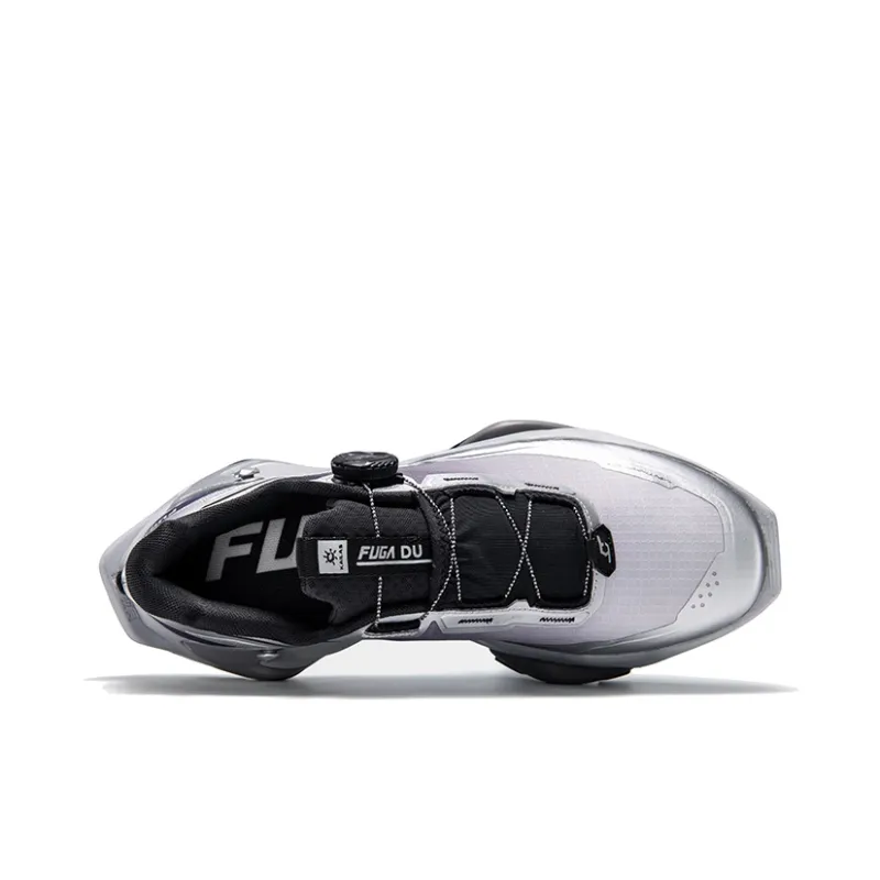 KAILAS FUGA DU BOA Running Shoes Men Low Top Cloud White Metallic Silver/Ink Black-16