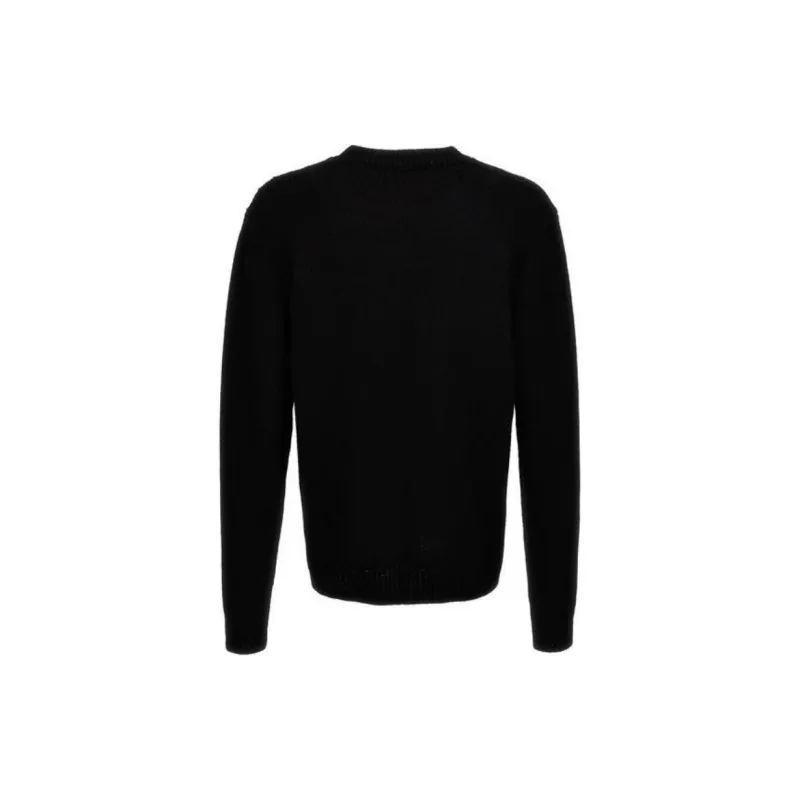 BALMAIN Jacquard Logo Crewneck Sweater-1