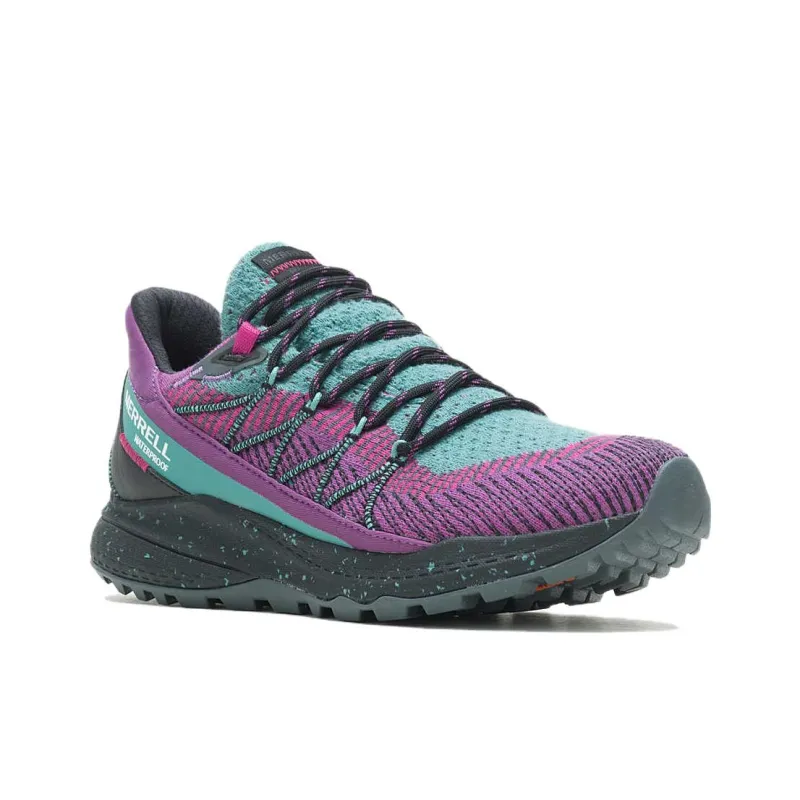 MERRELL Bravada 2 Slip-Resistant Water-Resistant Low-Top Trekking Shoes Women's Fuchsia-2