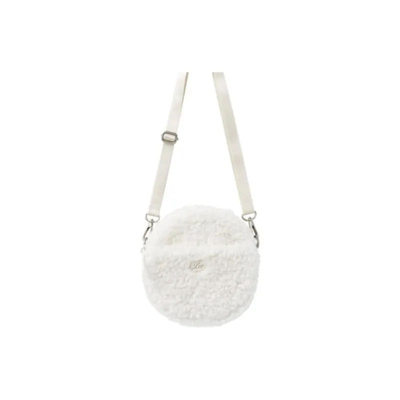 Lee Polyester Shoulder Bag, Crossbody Bag Regular Women's White-0