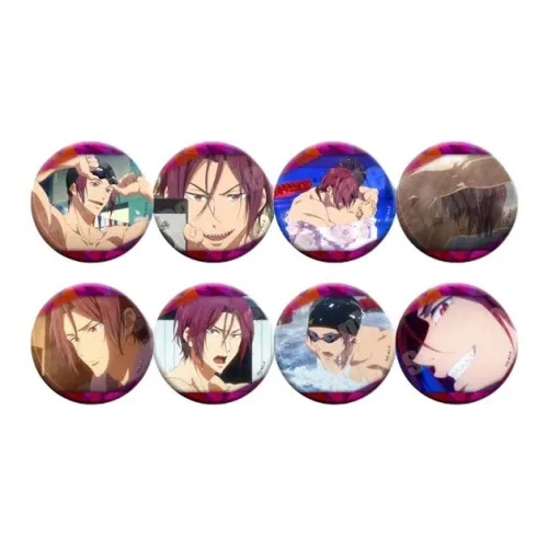 MOUXUYY Free! Men's Swimming Club, Rin Tachibana, Second Edition Anime / Games Fridge Magnets