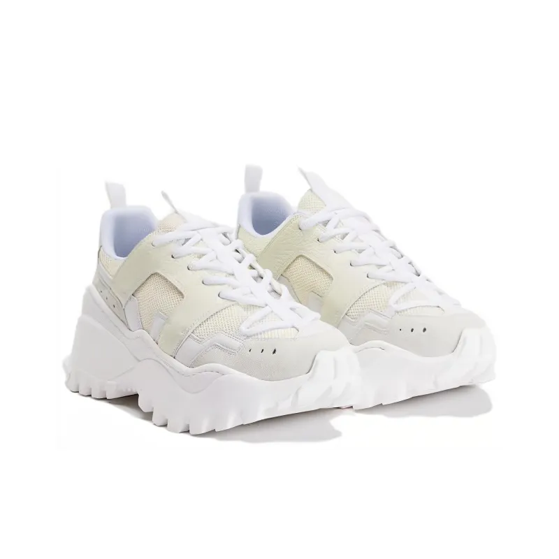 AMIPARIS Low Top Casual Shoes Unisex White-3