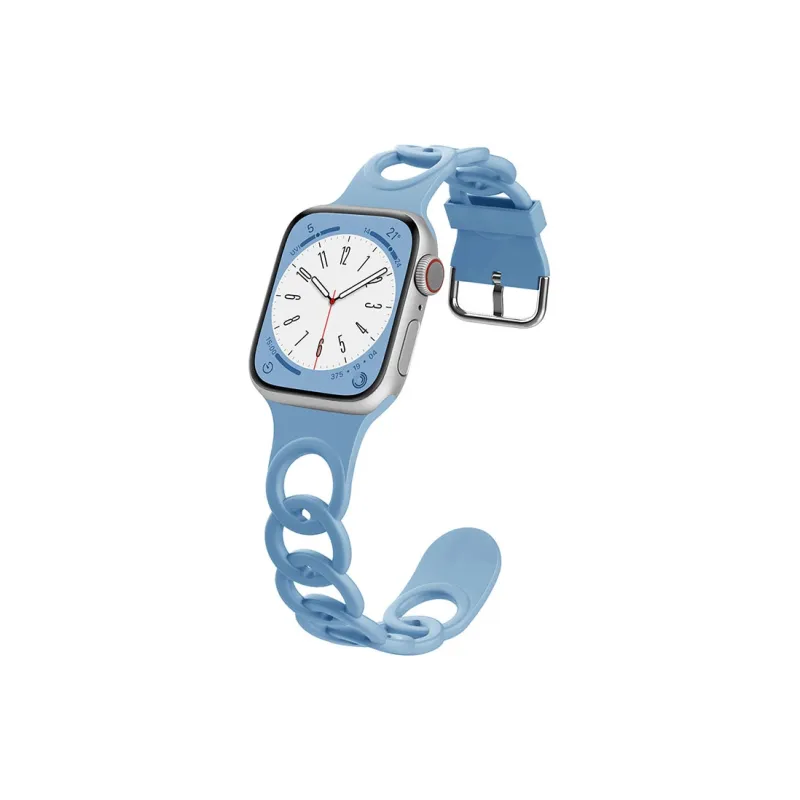 ZHENGGUANG Watch Band Apple Compatibility 38 49mm Silicone Material-48