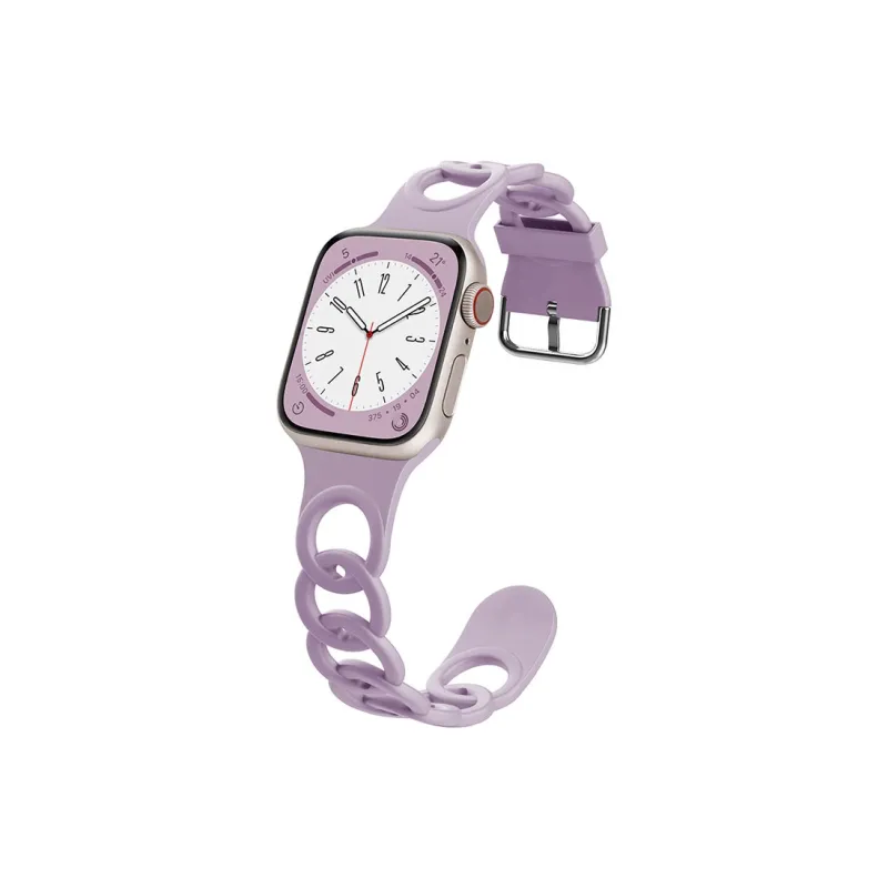 ZHENGGUANG Watch Band Apple Compatibility 38 49mm Silicone Material-21