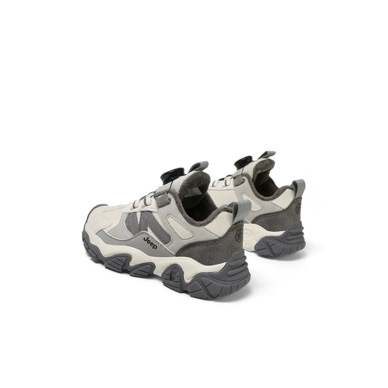 Jeep Slip Resistant Anti Kick Abrasion Resistant Thermal Mid Top Kids Lifestyle Shoes Kids'-19