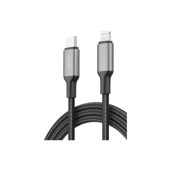Nubia Type C To Lightning 20W Fast Charging, Sports Car Style Fully Enclosed C94 Rhodium Iridium Tip, Pop Up Cables