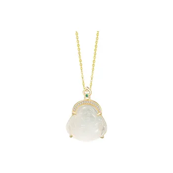 Suddenly Lucky Chalcedony Necklaces Women's