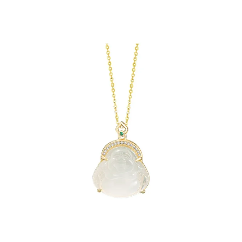 Suddenly Lucky Chalcedony Necklaces Women's-0