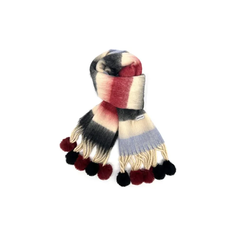 JEANSWEST Knit Scarves Unisex-9