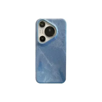 TXBX PC Material Minimalist Style Denim Niche Advanced Touch Phone Case Compatibility With Huawei Pura70 Collection
