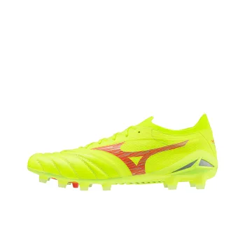 Mizuno Morelia Neo 4 Non slip Support Soccer Shoes Unisex Yellow