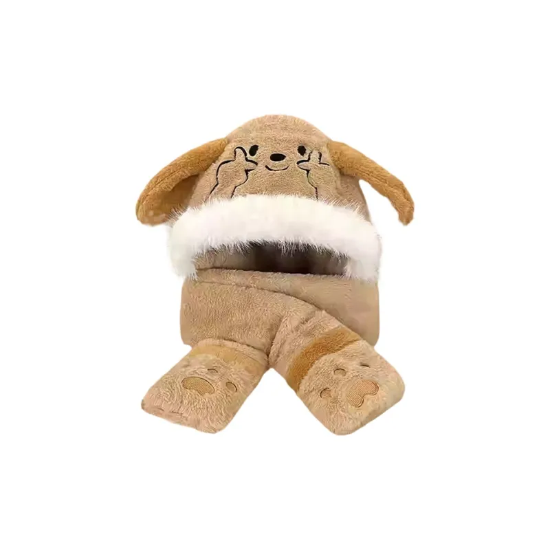CARTELO Polyester Hoods & Plush Hats Unisex Gift Box Set-3