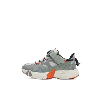 PEAK Anti Slip Wear Resistant Low Top Kids Lifestyle Shoes Light Gray Kids'