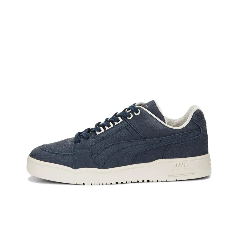 PUMA Slipstream Anti Slip Wear Resistant Low Top Skateboard Shoes Men's Dark Blue-0