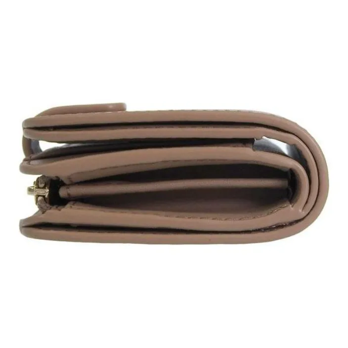 Furla Leather Wallet Small Size Women's Dark Beige-3