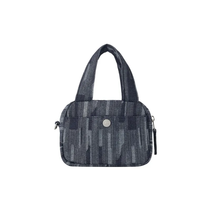 Lee Denim Bowling Bag, Handbag Mini Women's Black-1