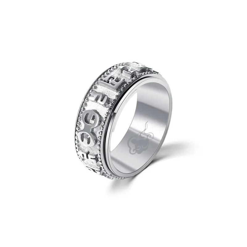 DH7 Titanium Steel Rings Unisex-5