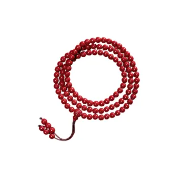 Bubble Scallops Reconstructed Cinnabar Bracelets Unisex