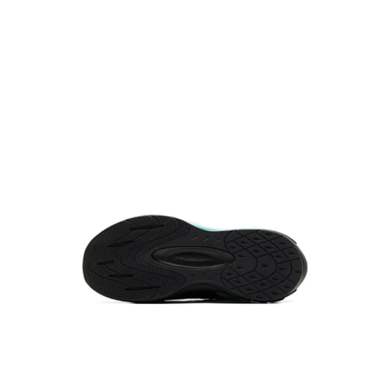 PEAK Anti Slip Wear Resistant Low Top Kids' Running Shoes Black Green Kids'-3