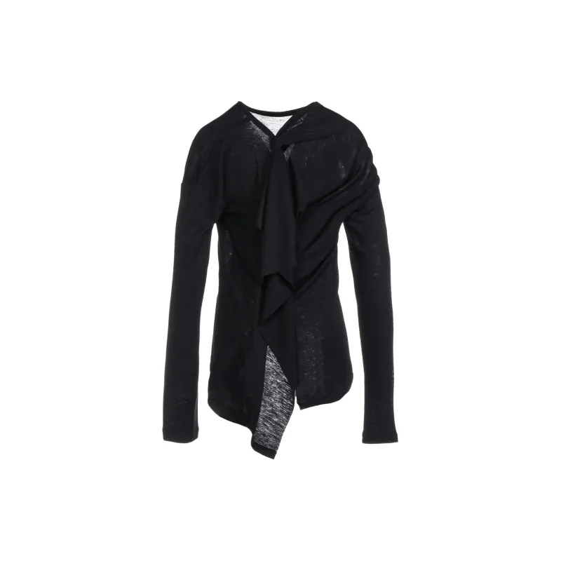 Yohji Yamamoto Draped T shirt-1