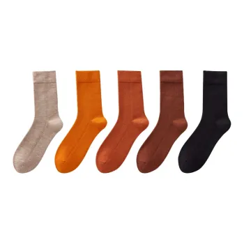 MIIOW Mid Calf Socks Women's 5 Pack