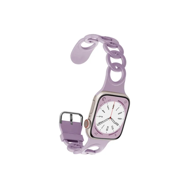 ZHENGGUANG Watch Band Apple Compatibility 38 49mm Silicone Material-23