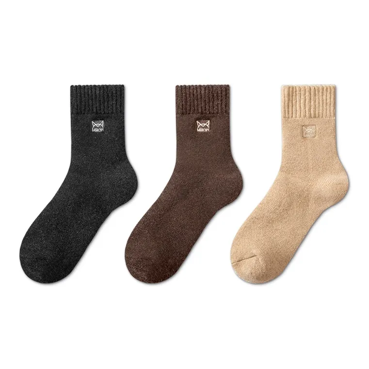 MIIOW Mid Calf Socks Unisex Combo Set-54