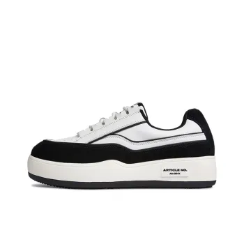 ARTICLE NO. Low Top Skateboard Shoes Unisex White & Black