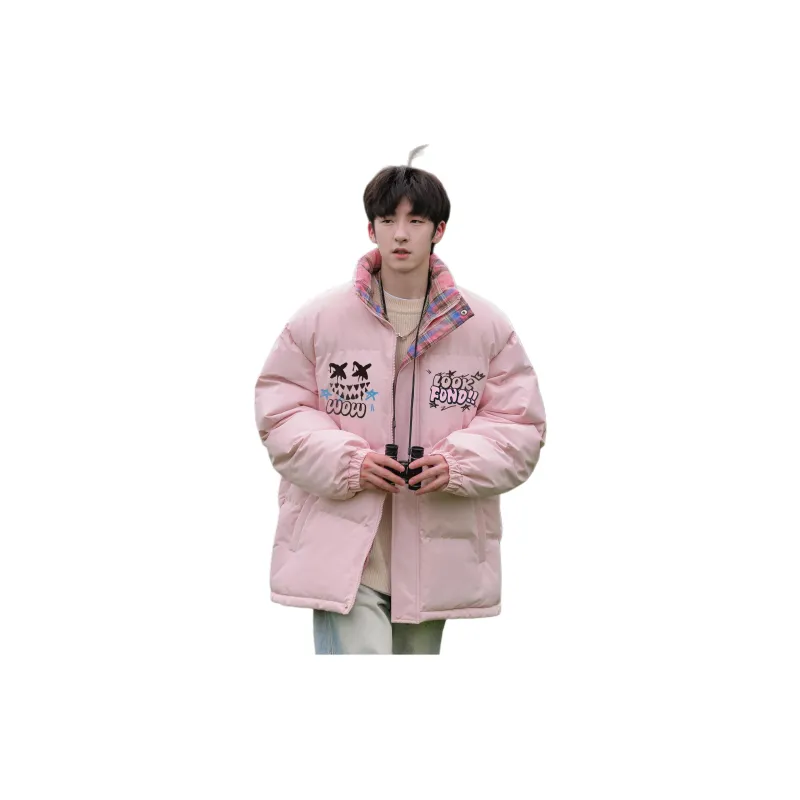 FONDLOOK Puffer Jackets Unisex-14