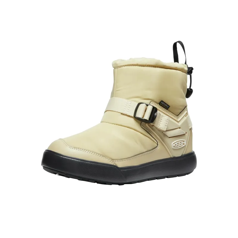KEEN HOOROMEO WP Thermal Waterproof Abrasion Resistant Slip Resistant Short Snow Boots Women's Khaki-2