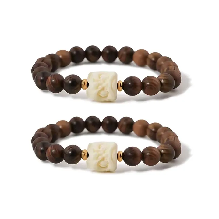 ROGA Padauk Wooden Bracelets Unisex-4