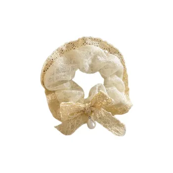 Water Jade Fabric Hair Tie Women's