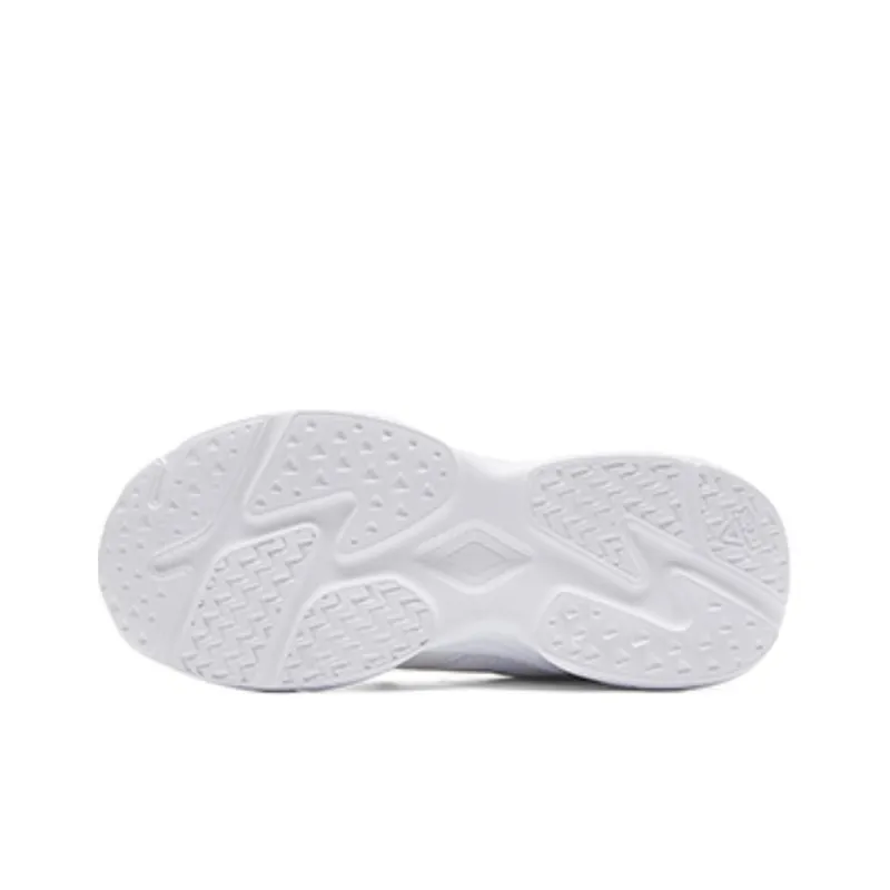 PEAK Anti Slip Wear Resistant Low Top Kids Lifestyle Shoes White Teenagers-4