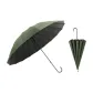 16-Rib Vinyl Straight Shaft Umbrella Color Scheme Leather Controller Jasper