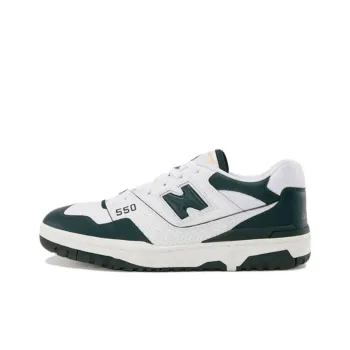 New Balance 550 White Dark Green