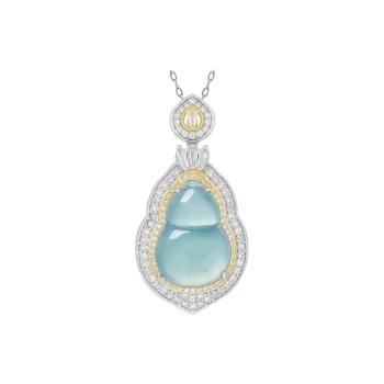 Harf Ice Glutinous Jadeite Necklaces Women's