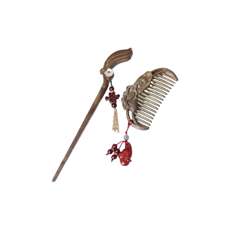 ZEYIYUAN Phoebe Zhennan Wooden Comb Women's-0