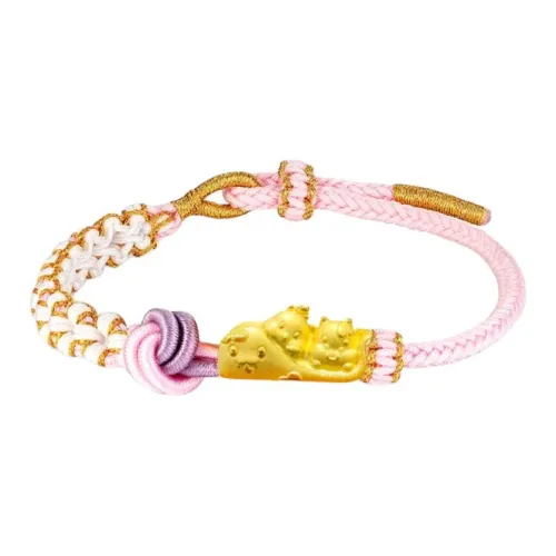 Royal Dragon Mirror Gold Bracelet Women's