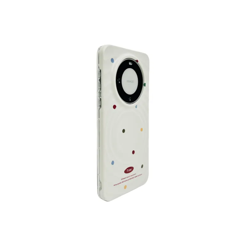 Wei Xin Acrylic Material Multicolor Polka Dot Wave Magnetic Phone Cases Compatible With Huawei Mate60/60 Pro/60 Pro+-5