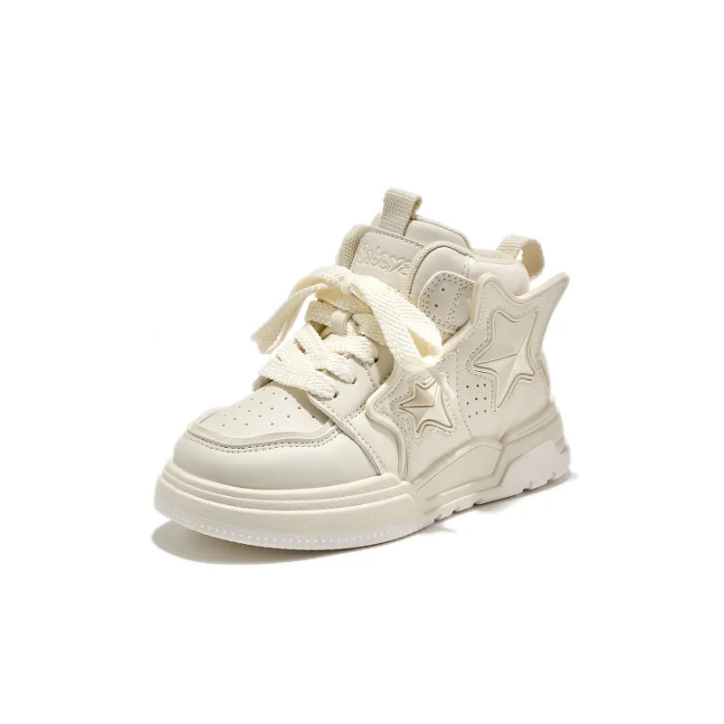 Babaya Slip Resistant Anti Kick Abrasion Resistant Thermal High Top Kids' Skateboarding Shoes Kids'-1