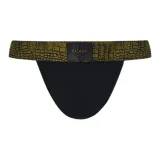 High Cut[Crocodile Pattern Black]Tencel Modal