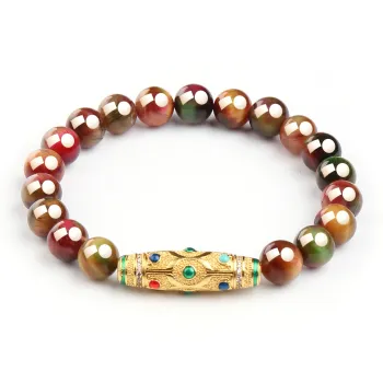 Moon Jewelry Tiger's Eye Stone Bracelets Unisex