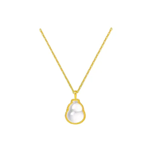 Click Ice Glutinous Jadeite Necklaces Unisex