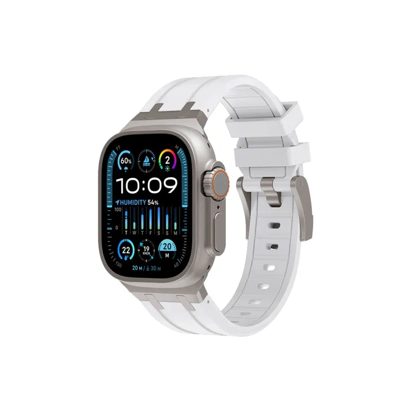 ZHENGGUANG Watch Band Apple Compatibility Silicone Material-14