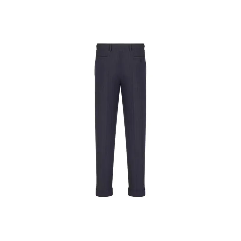 DIOR Casual Pants Men's Marine Blue-1
